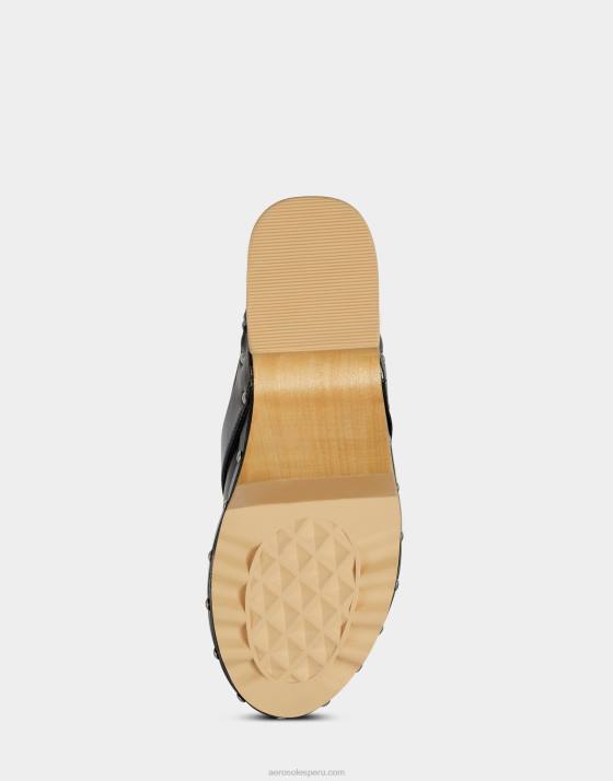 obstruir negro Aerosoles F846270 mujer