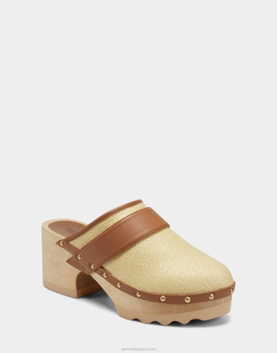 zueco combo natural Aerosoles F846271 mujer